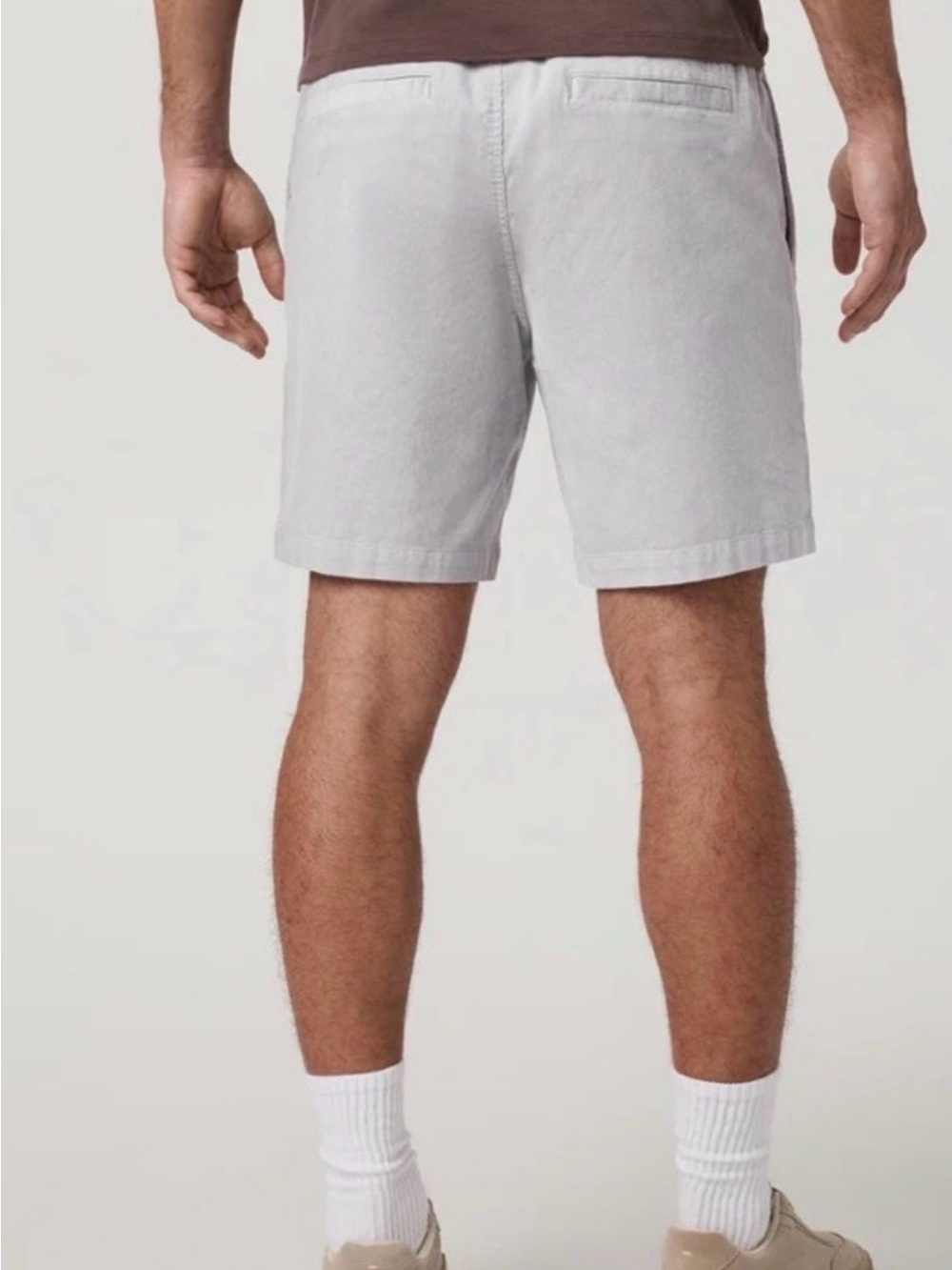 Vuori Men's Optimist Elastic Waist Corduroy Performance Shorts S gray - Picture 2 of 7